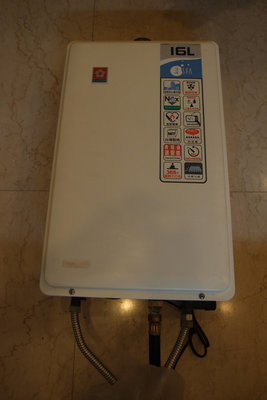 櫻花牌熱水器(SAKURA)-16L-天然氣