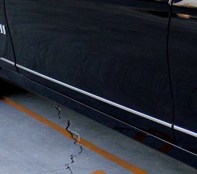 圓夢工廠 Benz W204 C180 C200 C250 C300 2007~2014 鍍鉻銀車門車身飾條 左前門中條