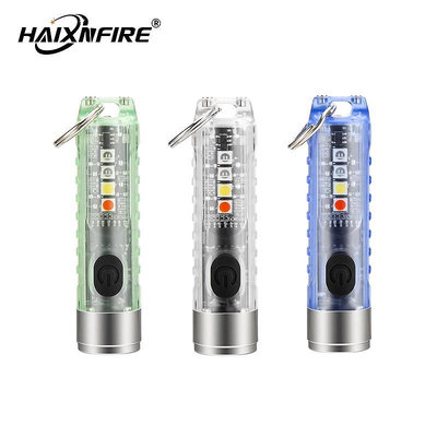 Haixnfire S11 迷你鑰匙扣 SST20 燈 LED 手電筒紫光防水手電筒