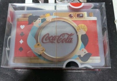 coca cola 可口可樂撲克牌 coca cola透明撲克牌