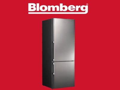 *米之家電* 德國BLOMBERG【BRFB1512SS】獨立型不銹鋼冰箱 ( 505L )