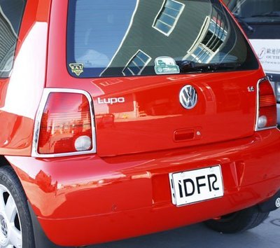 IDFR-汽車精品 VW 福斯 LUPO 99-05 鍍鉻後燈框