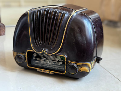 早期 古董 真空管 ＴＥＬＥＦＵＮＫＥＮ 收音機