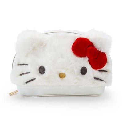【酷購Cutego】(現貨) 日本三麗鷗正版限量 Hello Kitty造型絨毛零錢包，數量有限