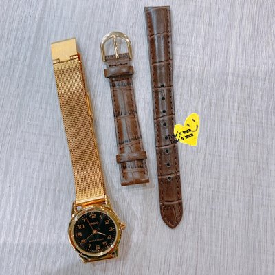 [時間達人]（米蘭錶帶專區）CASIO 經典阿拉伯數字復古金框小圓錶＋米蘭帶 卡西歐 原廠公司貨 歐膩小姐姐手錶