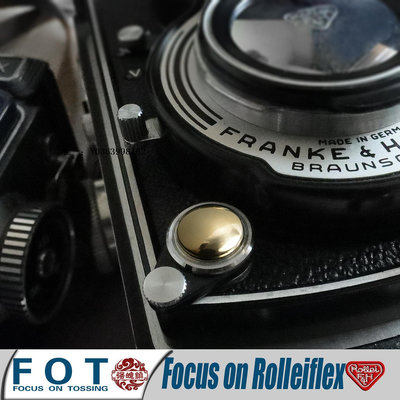 閃光燈Rolleiflex  rolleicord祿來雙反相機閃光燈插口蓋子裝飾銅釘引閃器