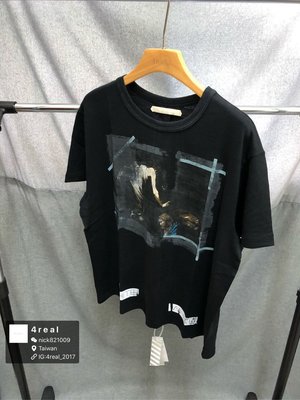 [4real] OFF-WHITE 溶解宗教短袖