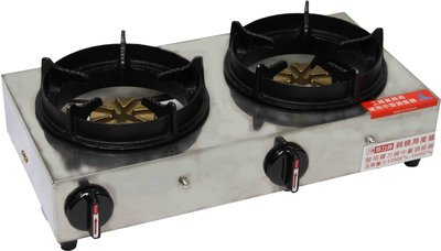 輝力牌雙口快速爐2M鍋燒(海產)爐/瓦斯爐 桶裝(液化)瓦斯專用 不含安裝