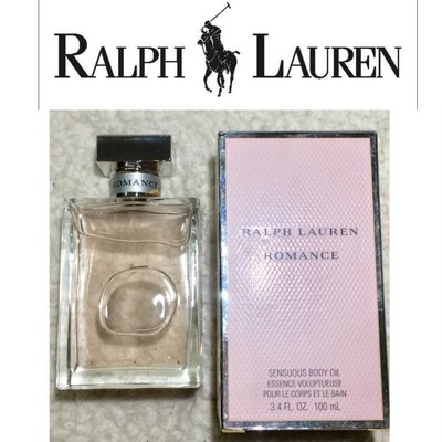 RALPH LAUREN 羅曼史 ROMANCE 女性香水Body Oil 身體香水油100ml 沾式 絕版品