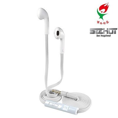 【3C工坊】SeeHot 嘻哈部落入耳式耳機麥克風(SH-MHS366)(白色)