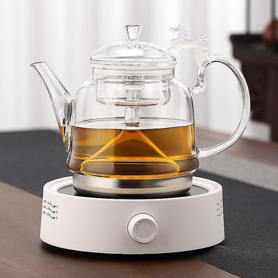 現貨：茶壺迷你爐茶鐵壺專用燒水煮茶器茶具電陶爐套裝家用小型茶爐
