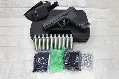 台南 武星級 UMAREX T4E TPM1 鎮暴槍 11mm CO2槍 +小鋼瓶+鎮暴彈+加重彈+橡膠彈+鋁彈+槍套