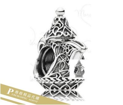 雅格時尚精品代購 Pandora 潘朵拉 迪士尼 限定阿拉伯咖啡壺串珠 925純銀 Charms 美國代購
