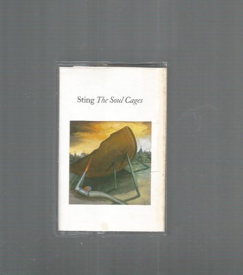 史汀Sting  [ The Soul Cages/靈魂枷鎖 ] 寶麗金版 錄音帶附歌詞