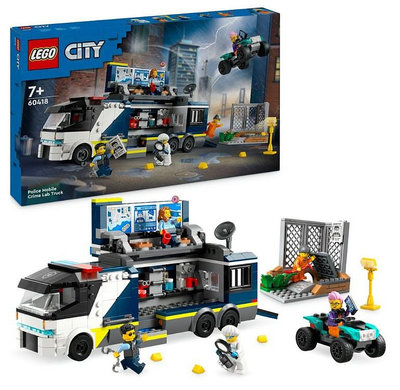 LEGO 60418 警察行動刑事實驗室 CITY城市系列 樂高公司貨 永和小人國玩具店 104A