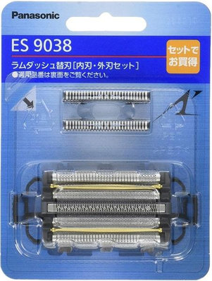 【日本代購】Panasonic 松下 電動刮鬍刀片 替換刀片 ES9038