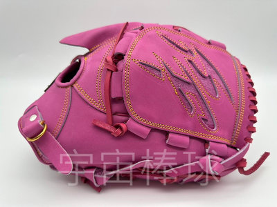 ※宇宙棒球※ZETT 特殊訂製款 棒壘球手套 藤浪型 12吋投手用 粉紅 BPGT-362SP1711