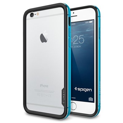 SGP SPIGEN iPhone 6 (4.7) Neo Hybrid EX Metal 金屬經典超薄邊框 藍
