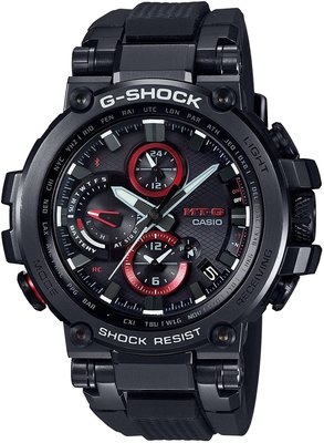 日本正版 CASIO 卡西歐 G-Shock MTG-B1000B-1AJF 男錶 手錶 電波錶 太陽能充電 日本代購