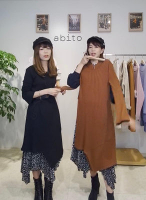 Abito-s 長上衣+不規則長裙/Dita/Joan