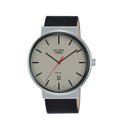 可議價「1958鐘錶城」ALBA雅柏 PRODUCT 男 水晶鏡面 石英腕錶(AS9H45X1) 43mm