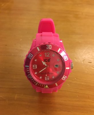 正版比利時超防水手錶 Ice Watch 永恆系列 桃紅 原價1850
