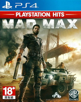 【二手遊戲】PS4 瘋狂麥斯 MAD MAX 英文版【台中恐龍電玩】