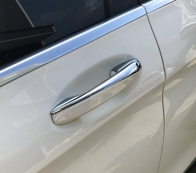 圓夢工廠 Benz 賓士 GLC C253 2015~2019 GLC300 GLC350 改裝 鍍鉻銀 車門把手蓋飾貼