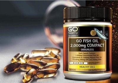 高之源 正品 Go healthy 深海魚油 220顆 2,000mg Fish Oil 品質保證 紐西蘭