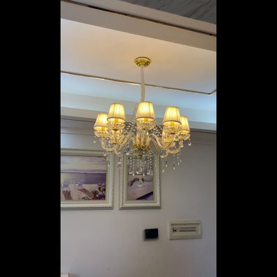 歐式水晶吊燈客廳大氣現代簡約臥室燈溫馨餐廳蠟燭水晶燈飾奢華