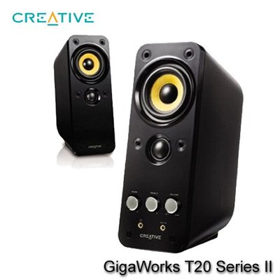 【MR3C】含稅公司貨 CREATIVE 創新未來 GigaWorks T20 Series II 二件式喇叭 音響