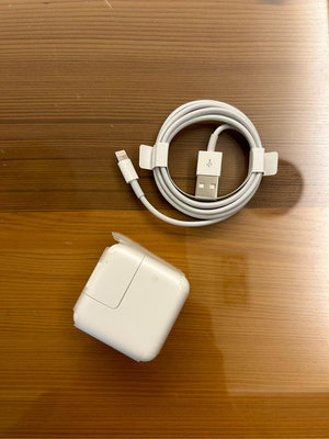 【晶晶雜貨店】Apple iPhone 原廠 A1357 10W 2.1A 充電器+充電線 Lightning USB