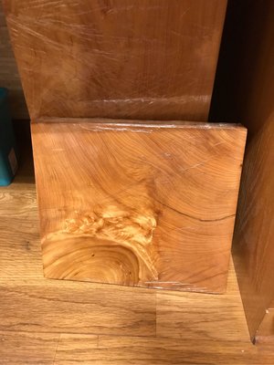 台灣檜木 檜木磚 台灣紅檜～重量1.6公斤