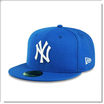 【ANGEL NEW ERA】NEW ERA MLB NY 紐約 洋基 寶藍色 59FIFTY 街頭 潮流 棒球帽