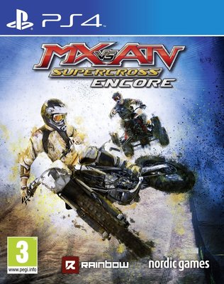 全新未拆 PS4 飆風越野車賽：終極安可版 -英文版- MX VS ATV Supercross Encore