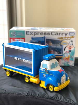 迪士尼_ TAKARA TOMY x Disney Motors _唐老鴨造型貨櫃車 Express Carry 現貨