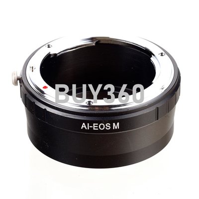 W182-0426 for Nikon-EOSM接環尼康AID/S卡口鏡頭轉佳能微單AI-EOSM機身轉接環