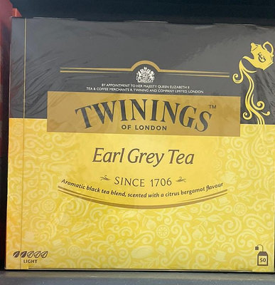 2/29前  Twinings 唐寧 皇家伯爵茶(2g*50包)最新到期日2026/4/4頁面是單盒價