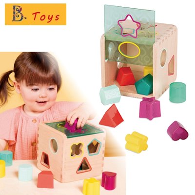B.Toys 形狀公寓 §小豆芽§ 美國【B.Toys】益智玩具系列 形狀公寓