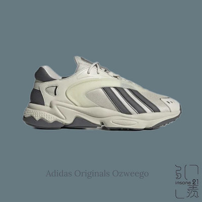 ADIDAS OZTRAL 緩震 米灰 橡膠底 GZ9409【Insane-21】