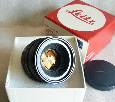 【悠悠山河】盒裝透亮美鏡 收藏級 Leica LEITZ SUMMICRON-R 50mm F2 CANADA 經典徠卡