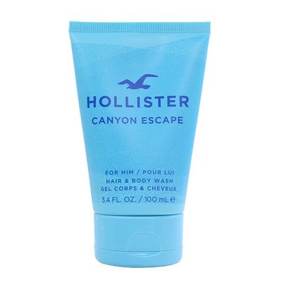 【美妝行】Hollister CANYON ESCAPE 自由曠野 男香 髮浴乳 100ml