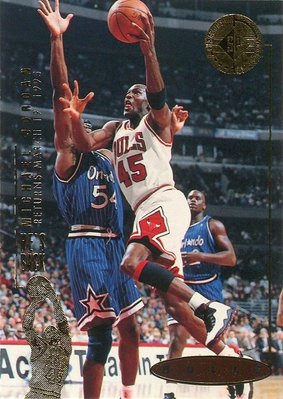 飛人 Michael Jordan 1994-95 SP Championship #41球卡 穿45號球衣