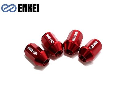 【Power Parts】ENKEI 輕量化螺絲組 紅色 M12x1.5 4顆組