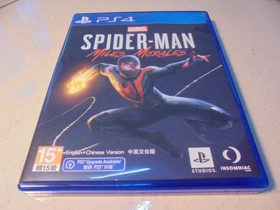 PS4 漫威蜘蛛人-邁爾斯摩拉斯 Miles Morales 中文版 直購價1300元 桃園《蝦米小鋪》