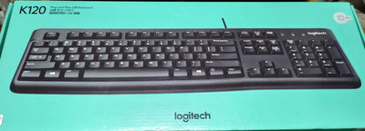 羅技 logitech K120 有線鍵盤 USB 鍵盤 電腦鍵盤