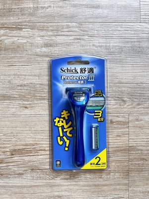 Schick舒適牌 刮鬍刀 刀把1入+刀片2入