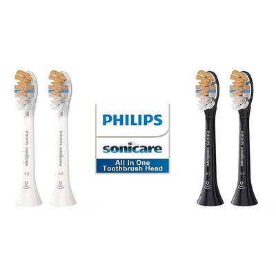 CiCi百貨商城[Philips] Sonicare A3 高級多合一牙刷頭更換 [白色 HX9092/67,黑色 HX9092/96]
