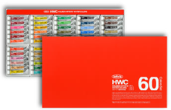 板橋酷酷姐美術 好賓專家透明水彩顏料(HWC) 60色