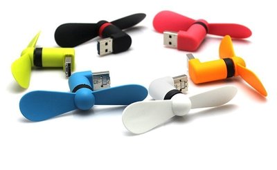 USB風扇 Micro USB風扇 安卓手機OTG風扇 迷你風扇 兩用小風扇 行動電源 平板 筆電 手機皆可用